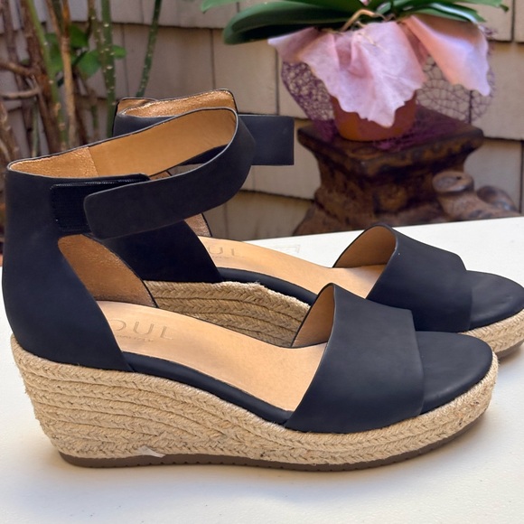 NATURALIZER SOUL BLACK ANKLE WRAP SANDALS WOMENS SIZE 8.5 BRAND NEW SEE PICS - Picture 9 of 11